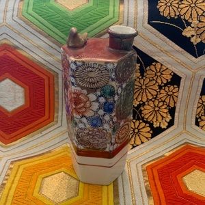 Vintage Japanese whistling sake decanter